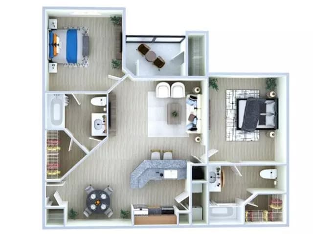 Mira Mar 13-13303 floor plan