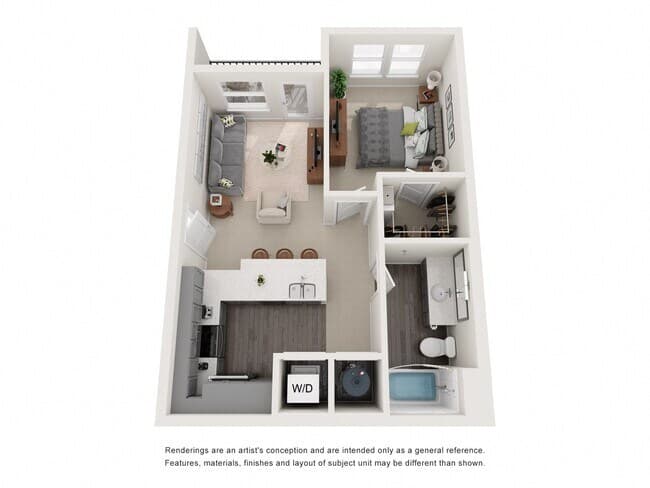 Unit 1024 floor plan