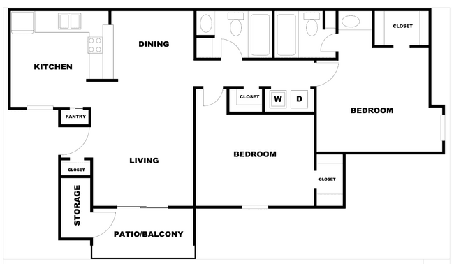 Unit 180 floor plan