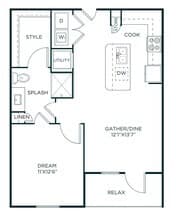 A2-A 3156 floor plan