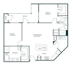 B3 3122 floor plan