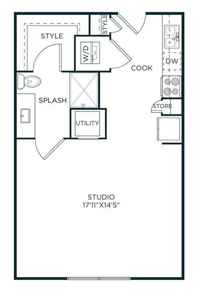 Unit 4126 floor plan