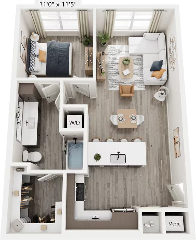 A2 6205 floor plan