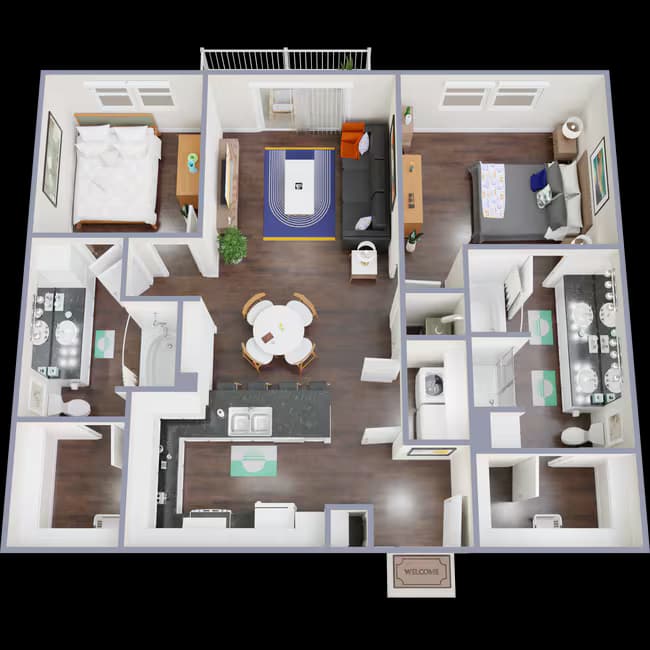 Unit 3306 floor plan