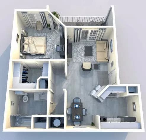 Unit 01203 01203 floor plan