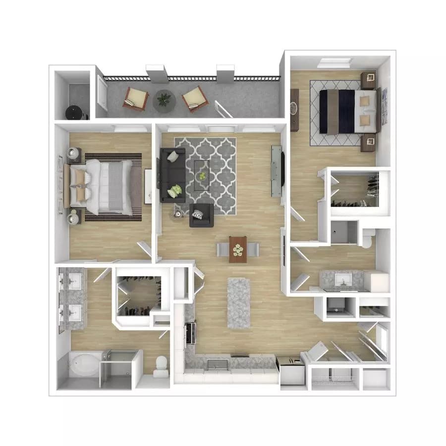 B4 2304 floor plan