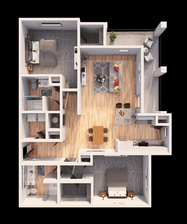 Bronze 6302 floor plan