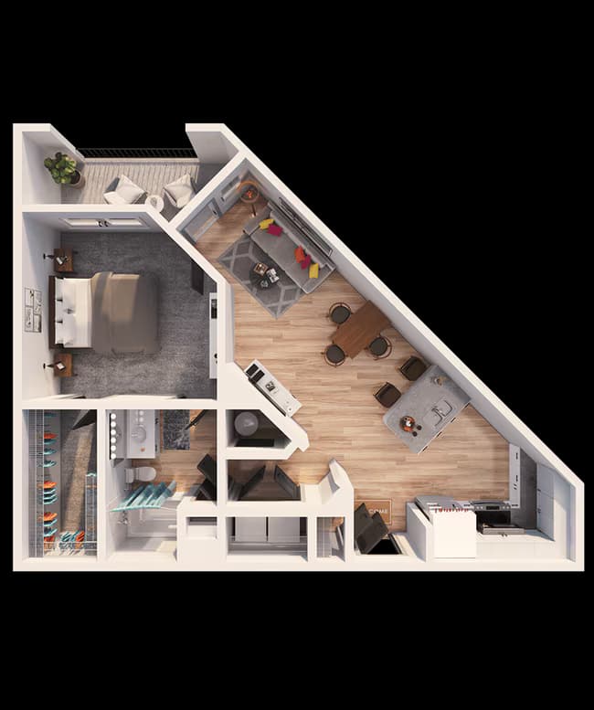 Unit 5109 floor plan