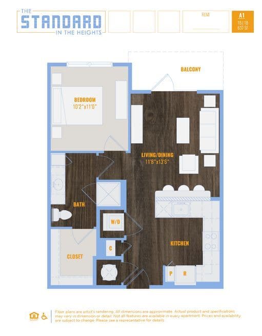 Unit 322 322 floor plan