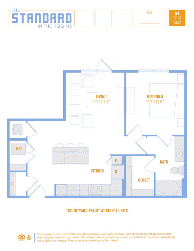 A4 470 floor plan