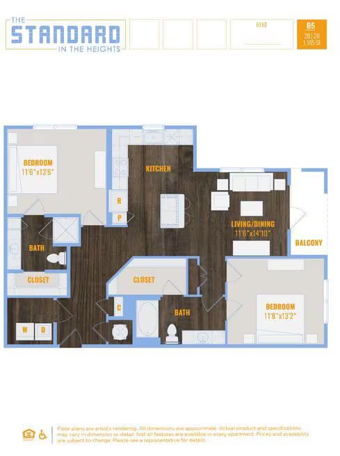 B5a 165 floor plan