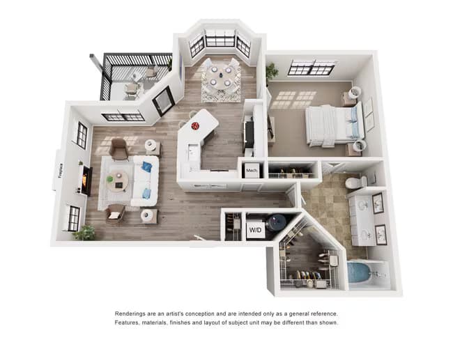 A1 301 floor plan