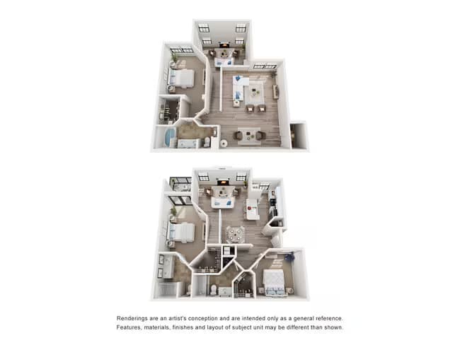 Unit 624 floor plan