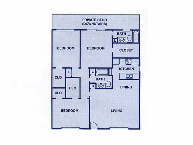 The Bluebonnet - C5 floor plan