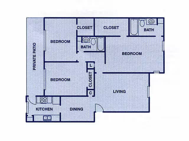 The Jasmine 2 - C3 floor plan