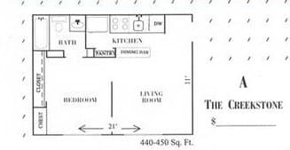 The Creekstone 4203 floor plan