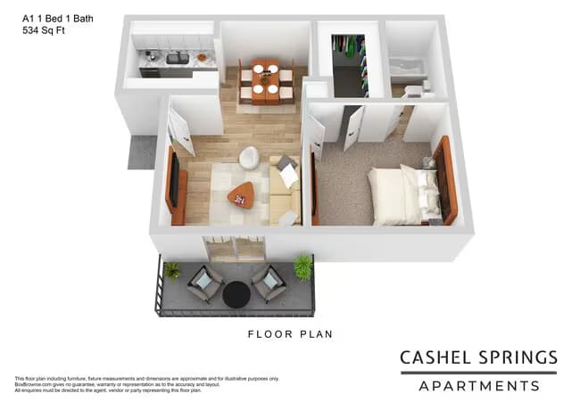 A1 1208 floor plan