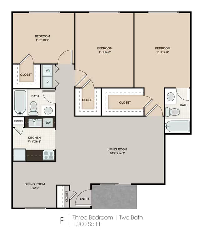 C2-D 2707 floor plan