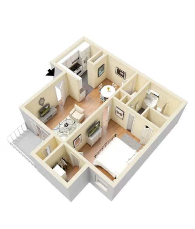 The Dartmore 105 floor plan