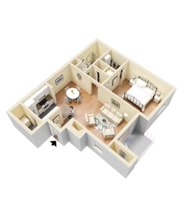 The Shire 1405 floor plan