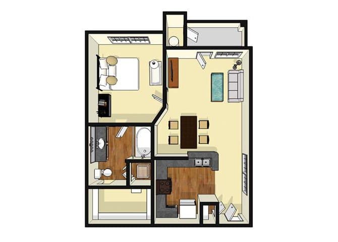 Avalon 07304V floor plan