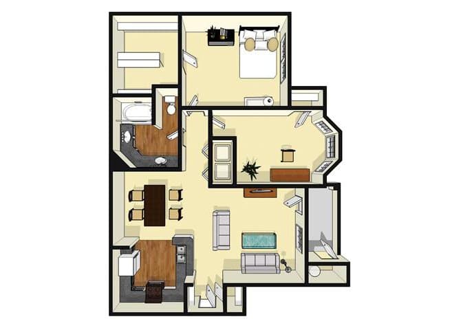 Deerwood 05203V floor plan