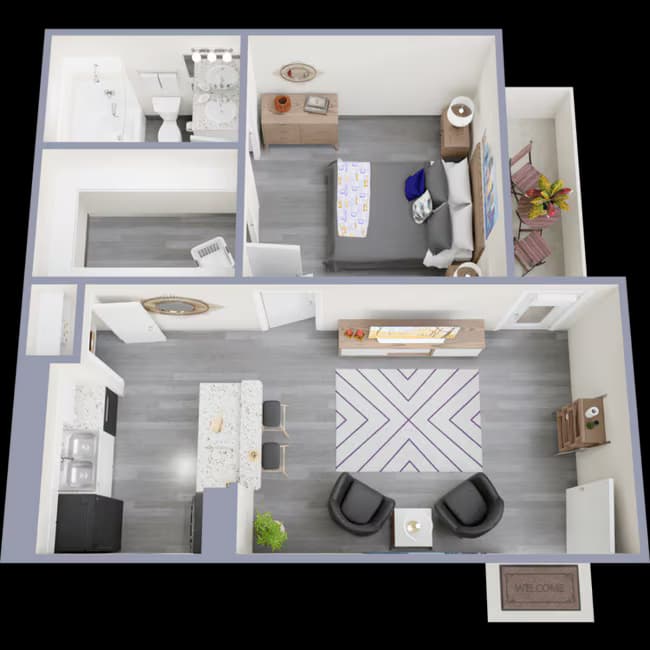 Plan A 901 floor plan