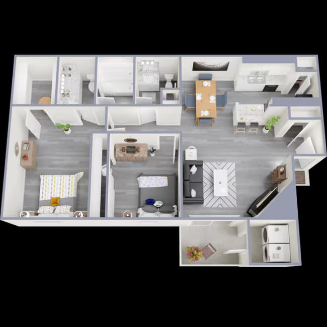 Unit 414 floor plan