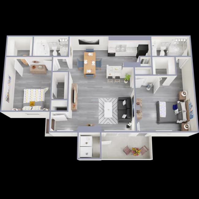 Plan F 103 floor plan
