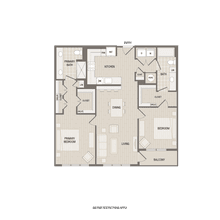 B2 2-329 floor plan
