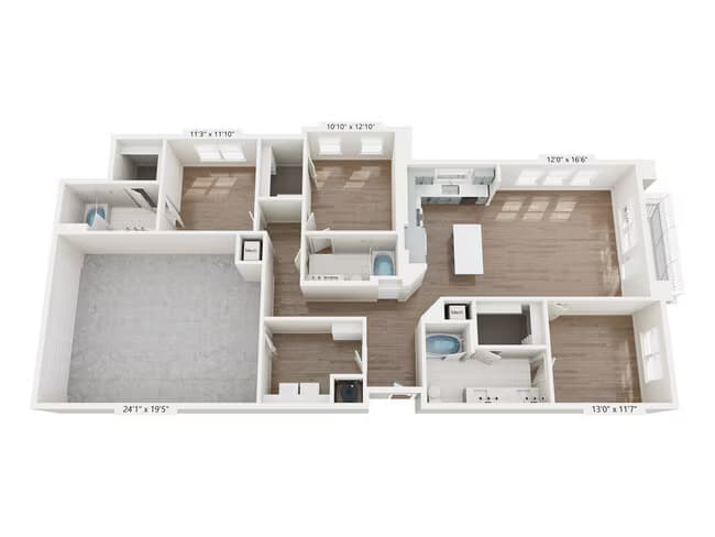 Unit 3102 floor plan