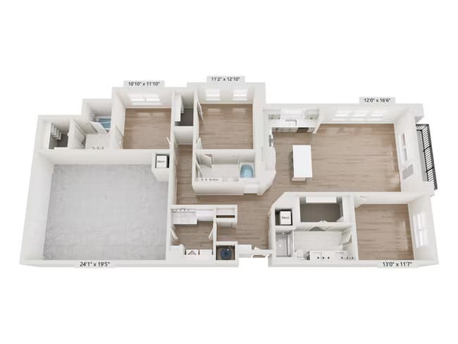 Unit 3134 floor plan