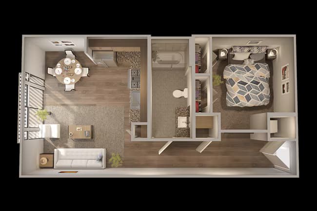 A1 1314 floor plan