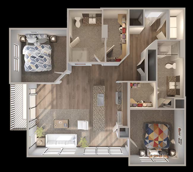 B2A 2402 floor plan