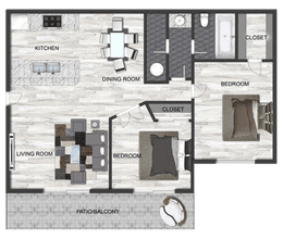 B1M 207 floor plan