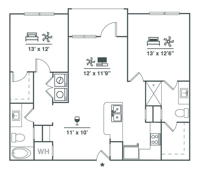 B1 1416 floor plan