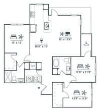 C1 1421 floor plan
