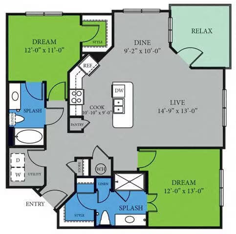B3 2-2131 floor plan