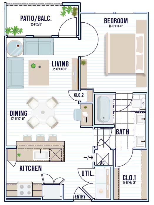 A2 1-1102 floor plan