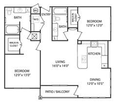 Plan D 2216 floor plan