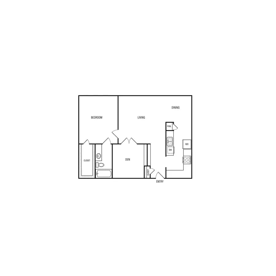 A3 Renovated 341 floor plan