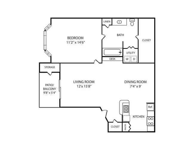 Acacia 00-10304 floor plan