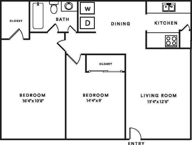 Unit 147 140 floor plan