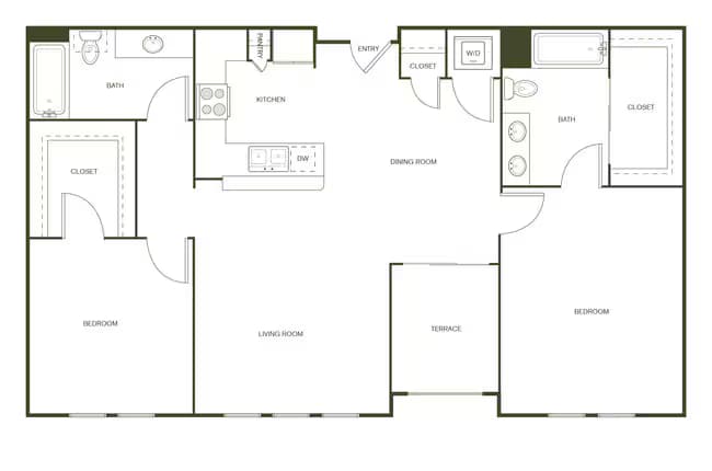 B2 1309 floor plan