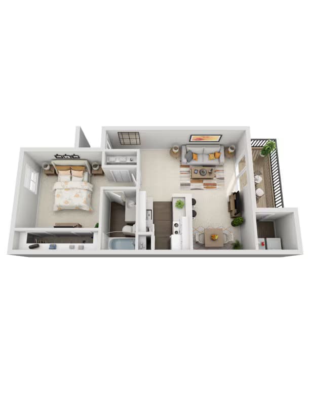 Unit 1106 floor plan