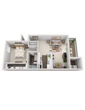 The Clipper 1111 floor plan
