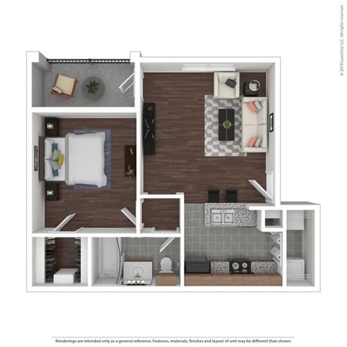 A1 Renovated 0336 floor plan