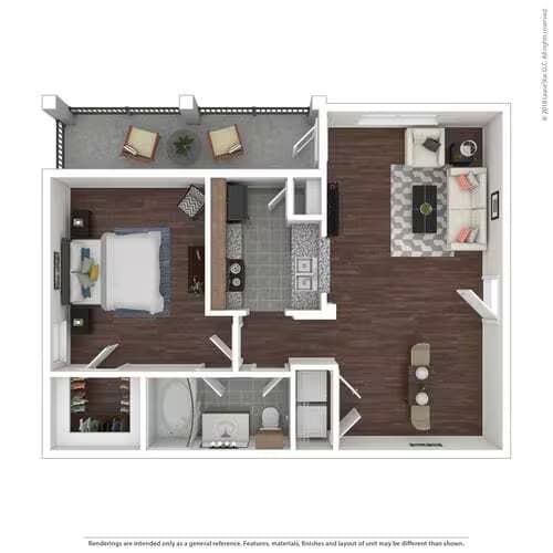 A2 Renovated 0932 floor plan