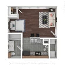 E1 Renovated 1215 floor plan