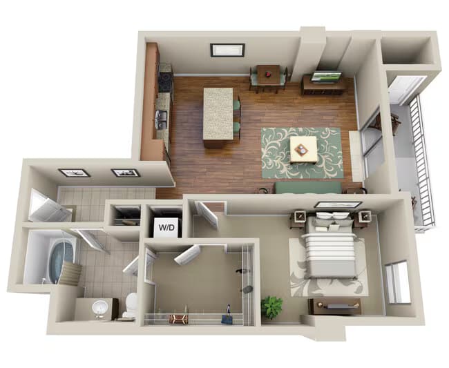A4 2115 floor plan